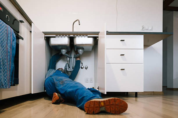 Professional Leak Detection technician working in Lore City, OH